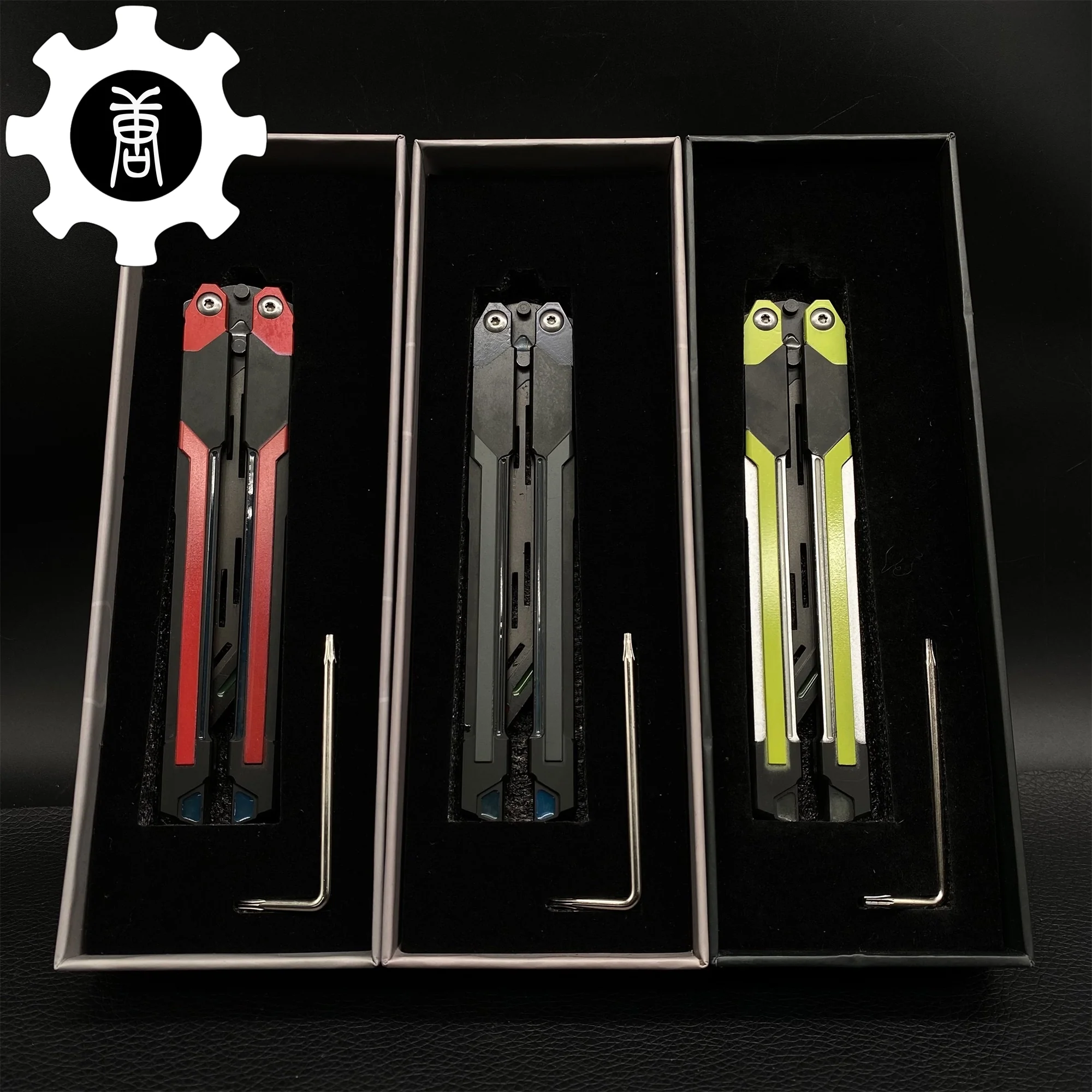 High-End RGX Balisong Trainer RGX Knife 2.0 CNC Aluminum Alloy Version