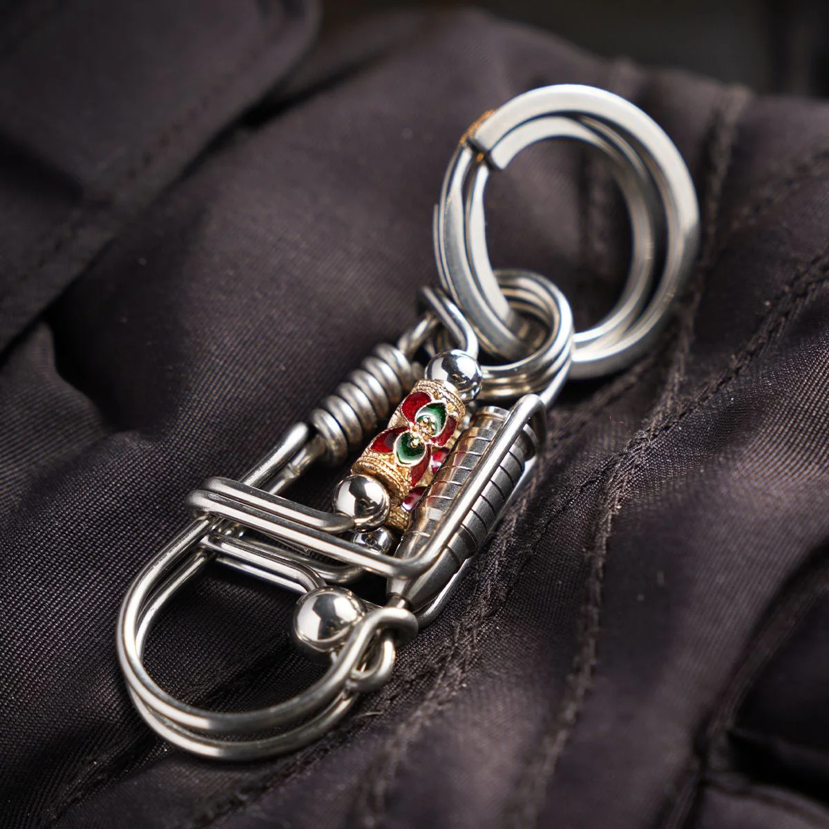 Rotary Bullet Keychain