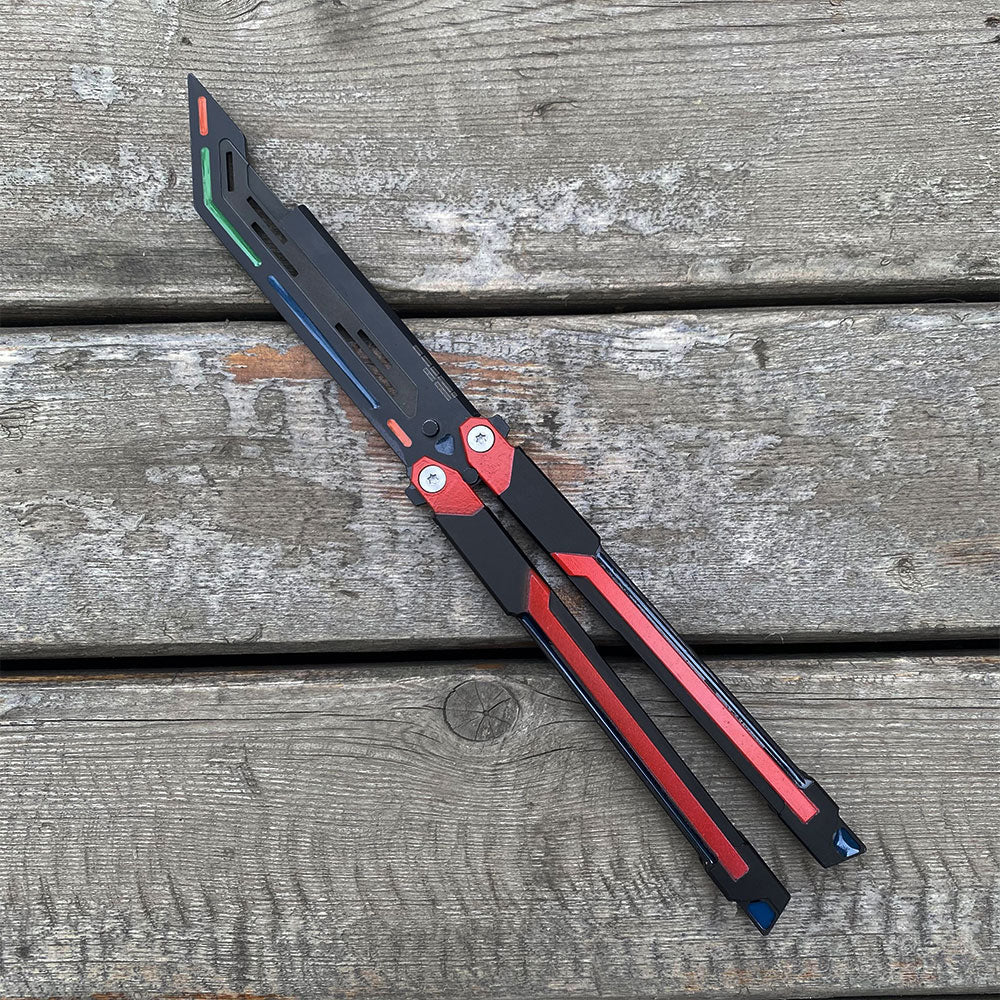 High-End RGX Balisong Trainer RGX Knife 2.0 CNC Aluminum Alloy Version