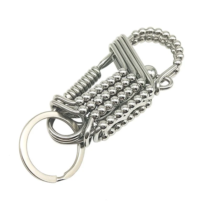Steel ball Keychain