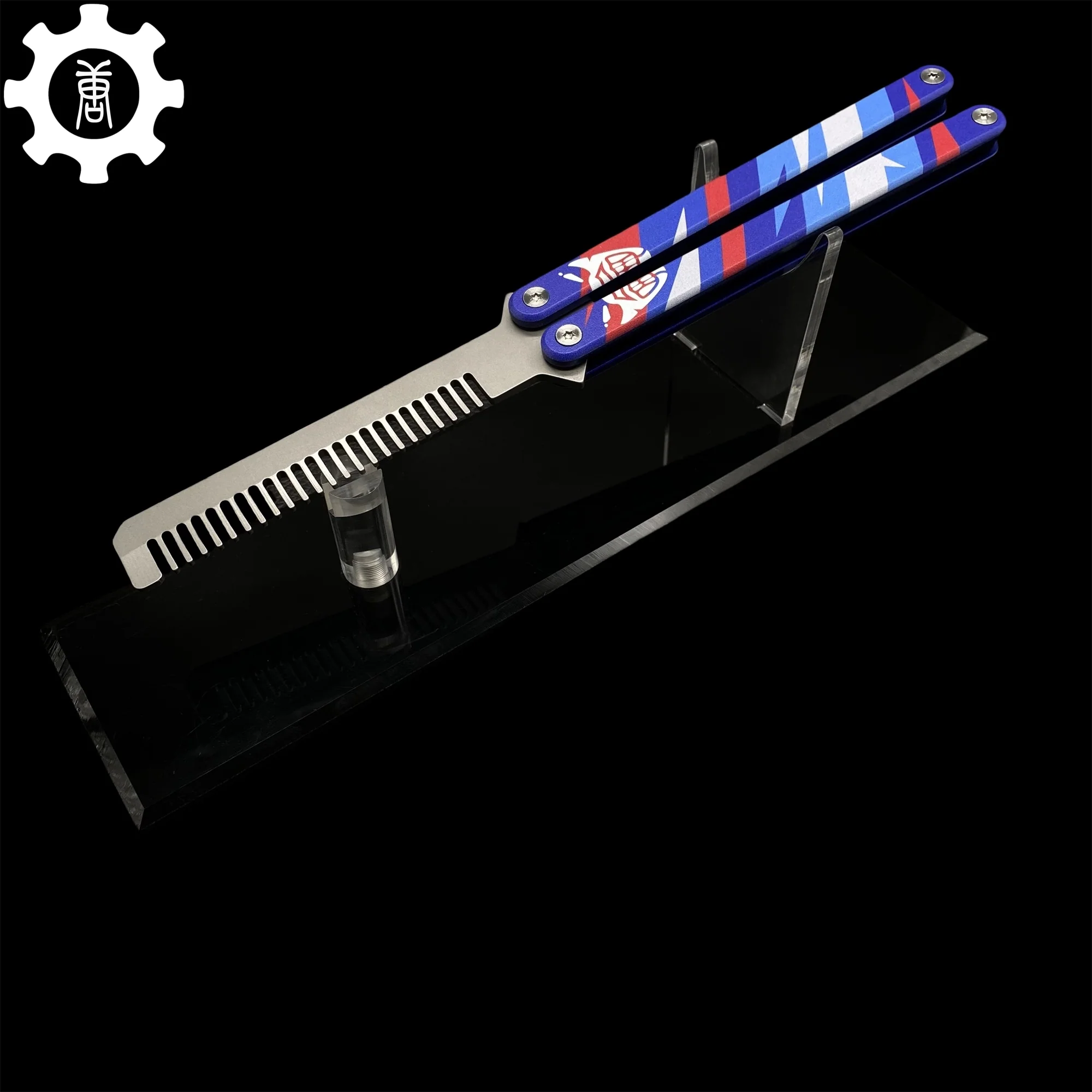 High-End CNC Yoru Comb Aluminum Alloy Handle Yoru Knife Balisong Trainer