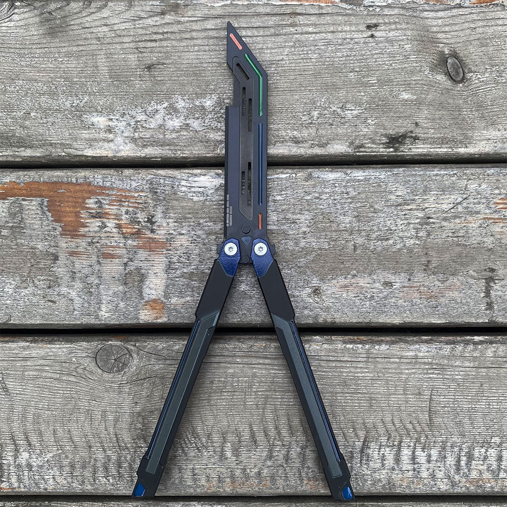 High-End RGX Balisong Trainer RGX Knife 2.0 CNC Aluminum Alloy Version