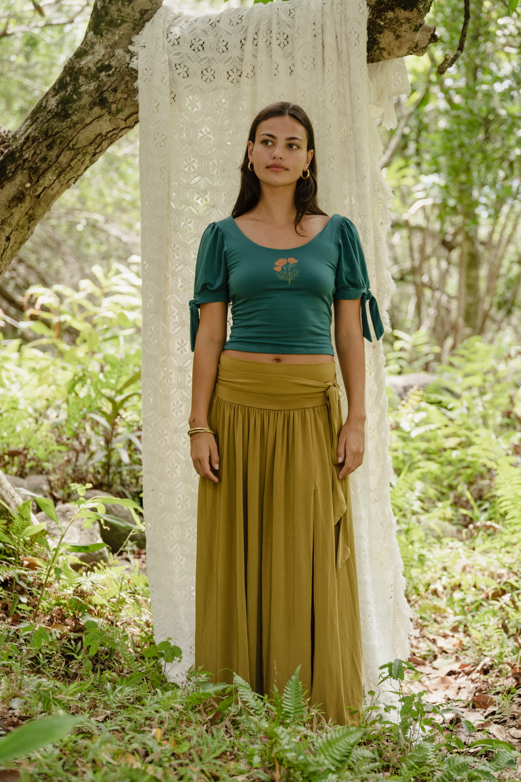 *Seconds* Poppyspell Peasant Top