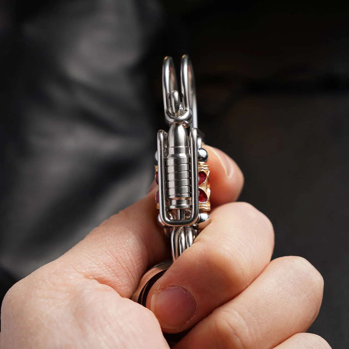 Rotary Bullet Keychain