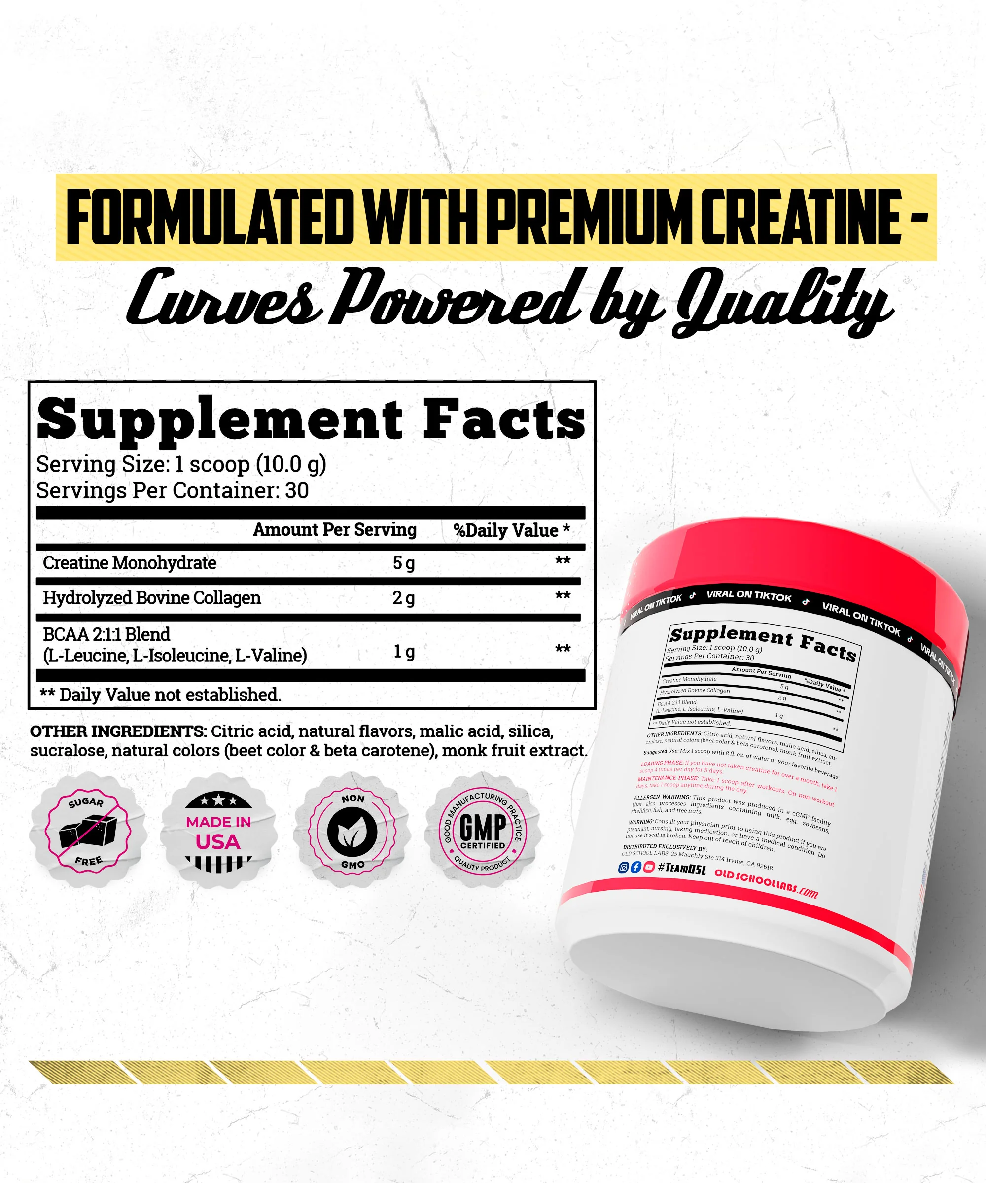Creatine Monohydrate for Women