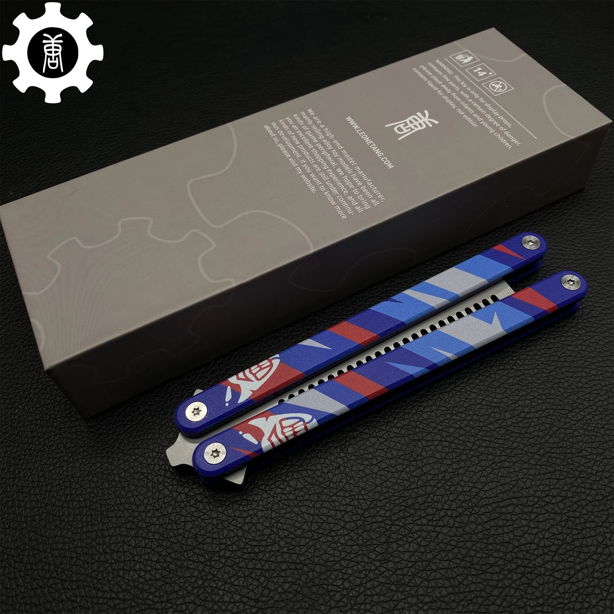 High-End CNC Yoru Comb Aluminum Alloy Handle Yoru Knife Balisong Trainer