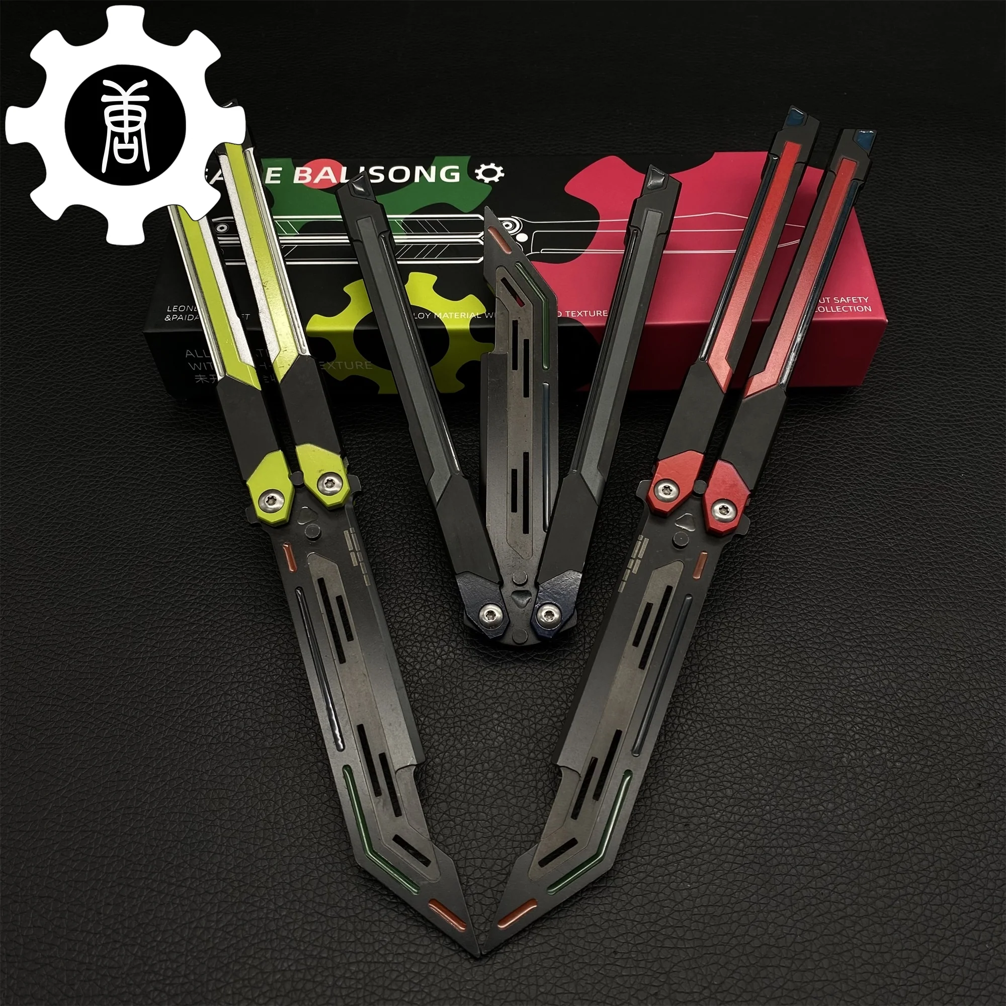 High-End RGX Balisong Trainer RGX Knife 2.0 CNC Aluminum Alloy Version