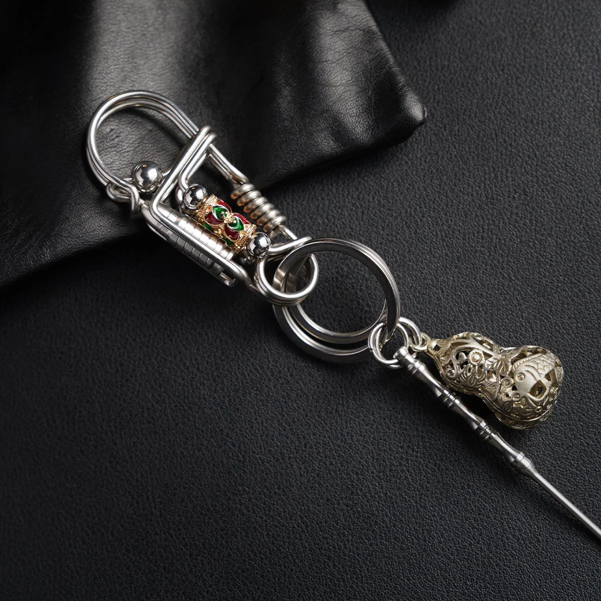 Rotary Bullet Keychain