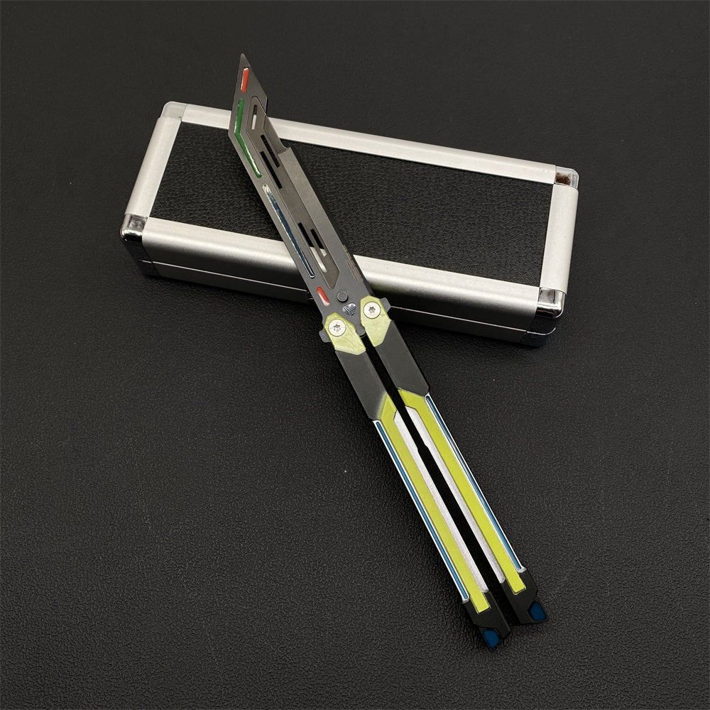 High-End RGX Balisong Trainer RGX Knife 2.0 CNC Aluminum Alloy Version