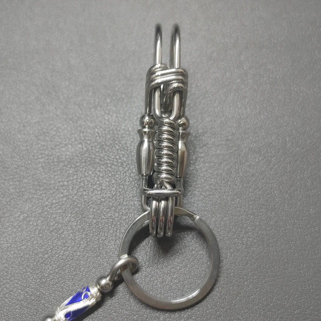 Cross handmade keychain