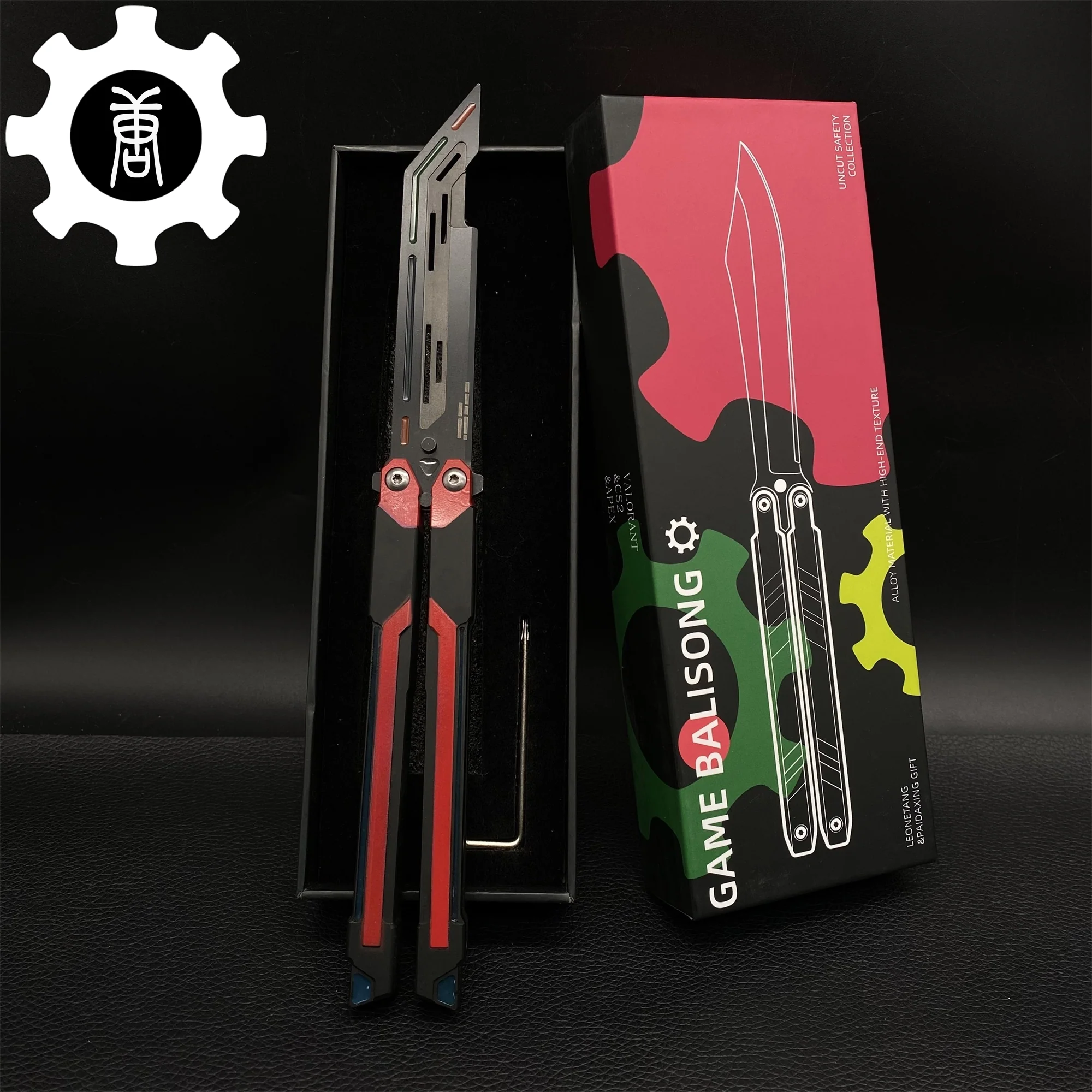 High-End RGX Balisong Trainer RGX Knife 2.0 CNC Aluminum Alloy Version