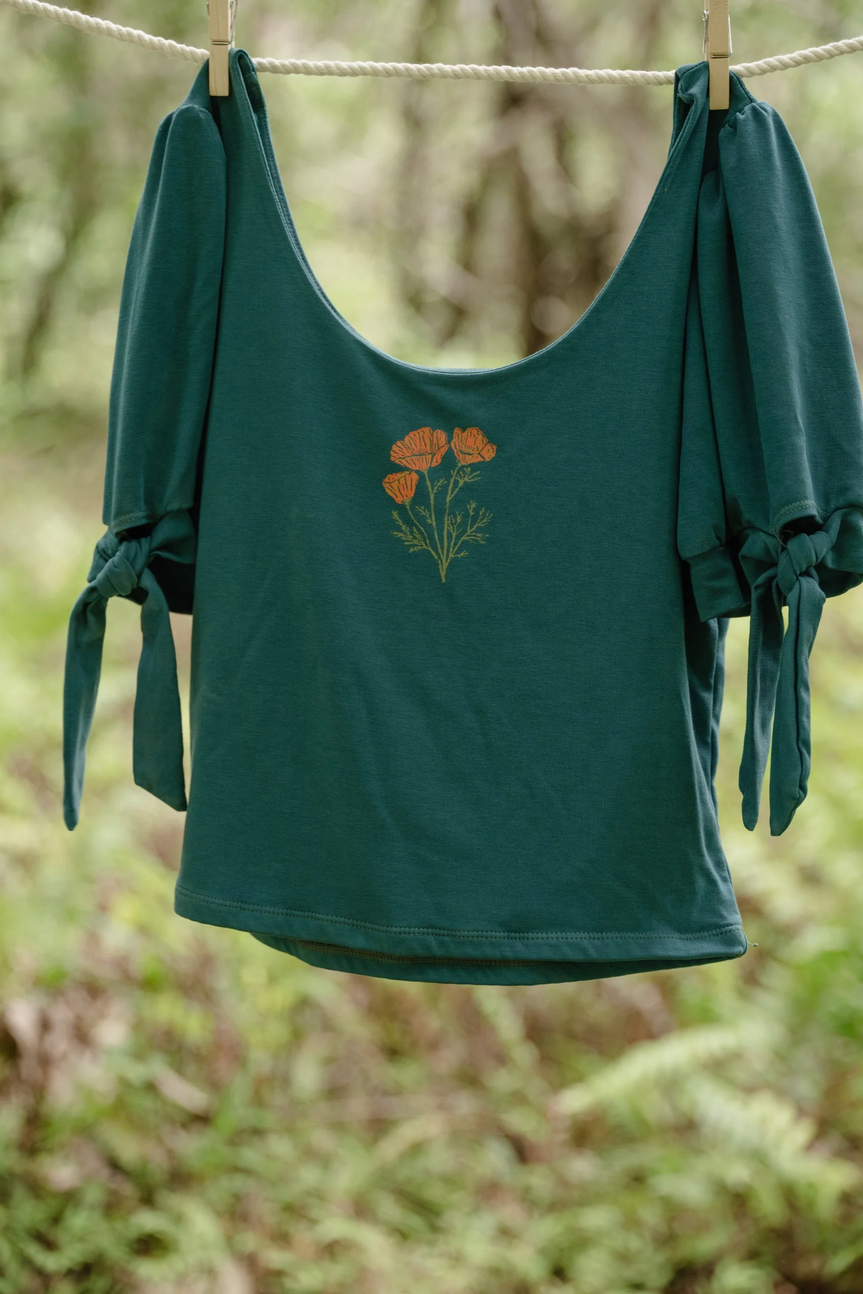 *Seconds* Poppyspell Peasant Top