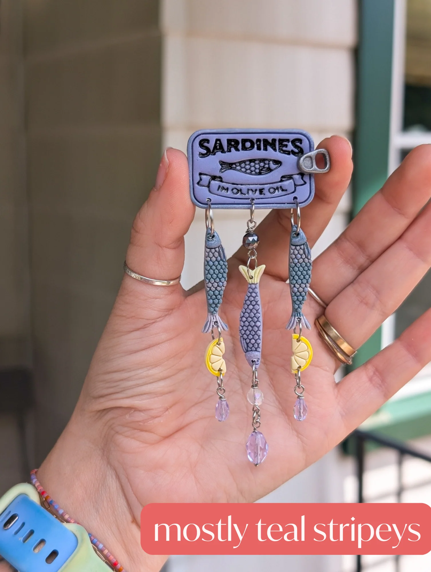 Fridge Charm Magnets - Sardine Tins