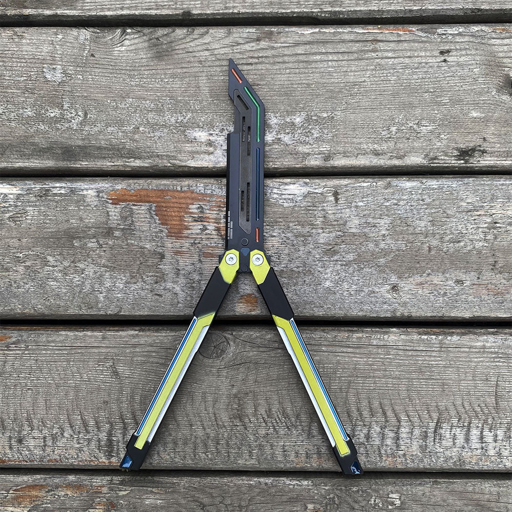 High-End RGX Balisong Trainer RGX Knife 2.0 CNC Aluminum Alloy Version