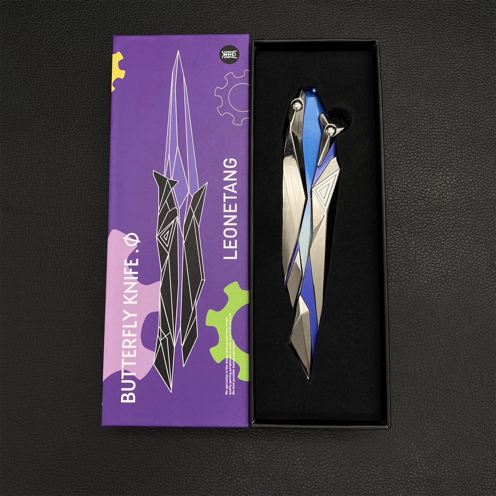 New Version High-Quality Singularity 2.0 Butterfly Knife IRL Game Balisong