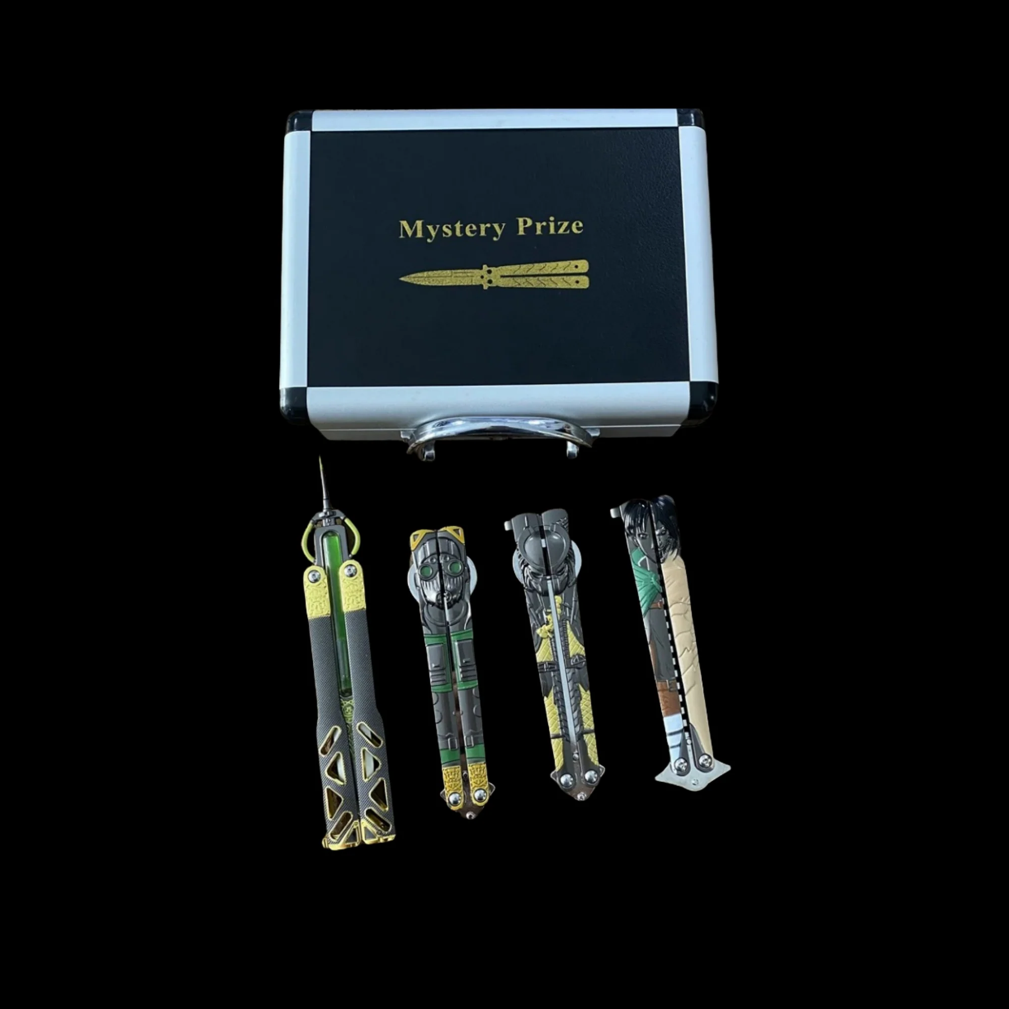 Super Worth 4 In 1 Balisong Mystery Prize Box