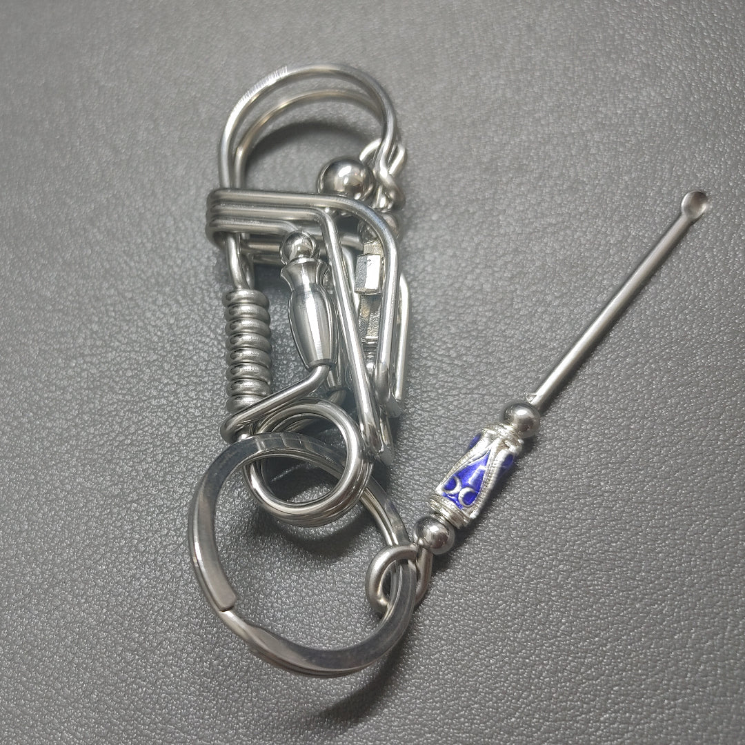 Cross handmade keychain