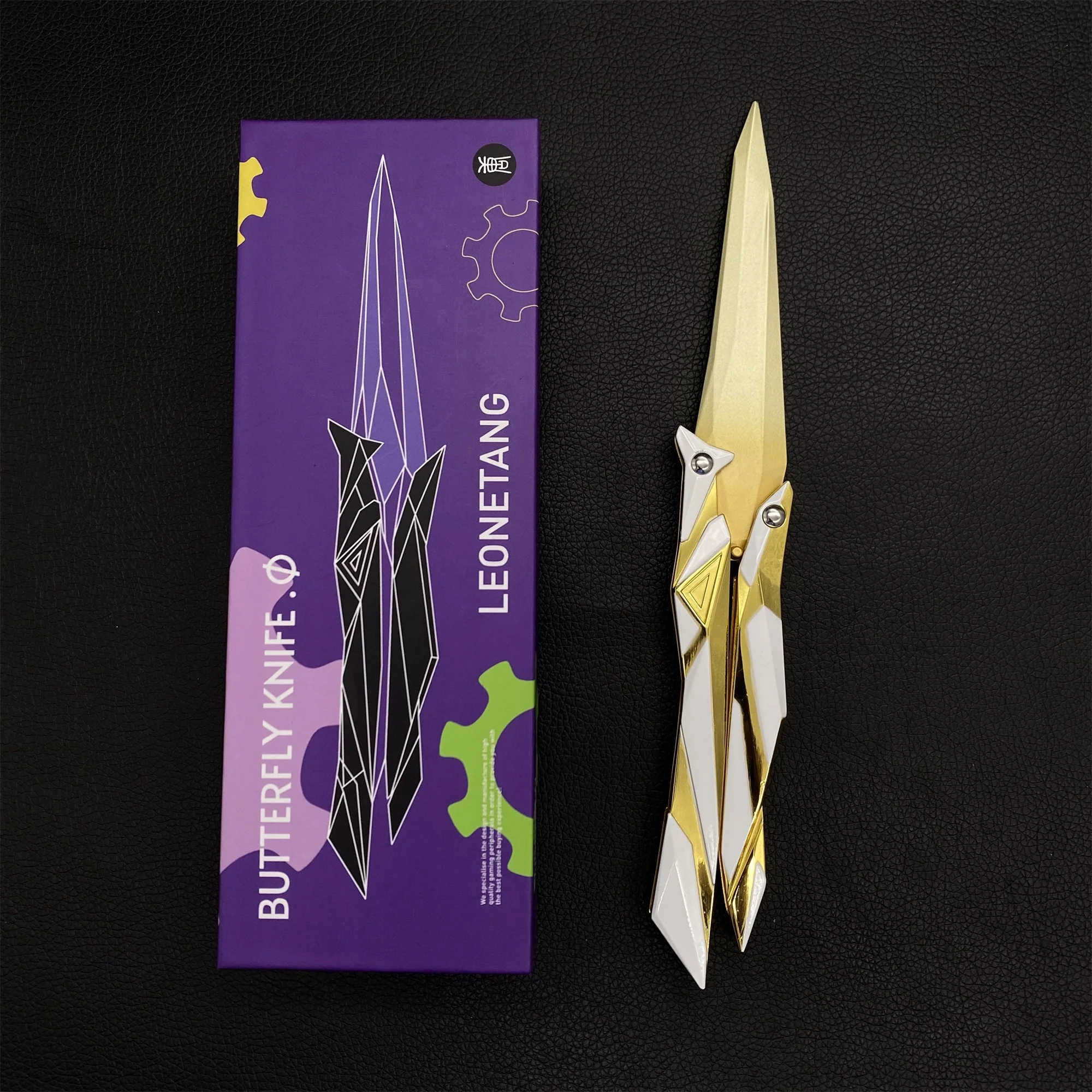 New Version High-Quality Singularity 2.0 Butterfly Knife IRL Game Balisong