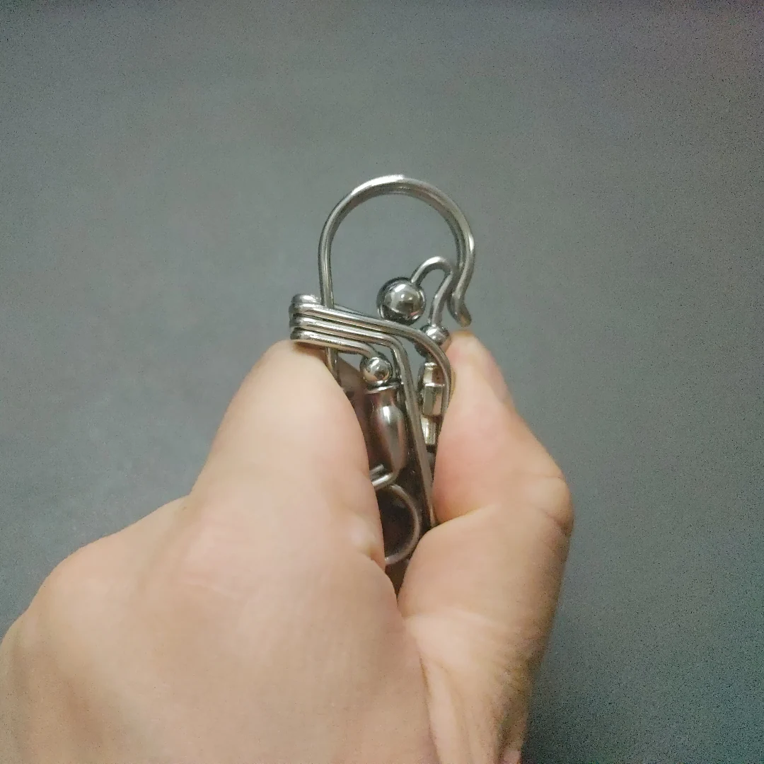 Cross handmade keychain