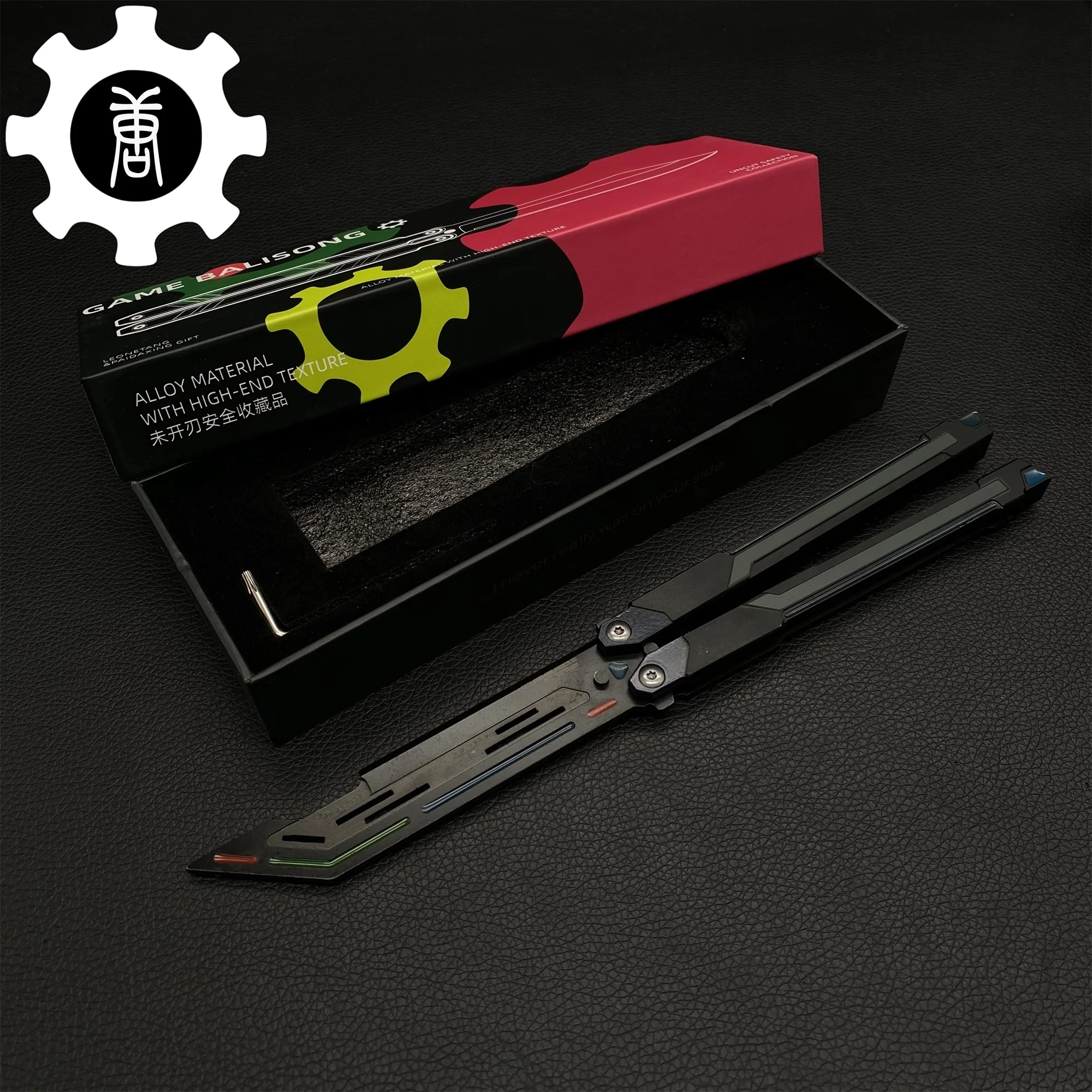 High-End RGX Balisong Trainer RGX Knife 2.0 CNC Aluminum Alloy Version