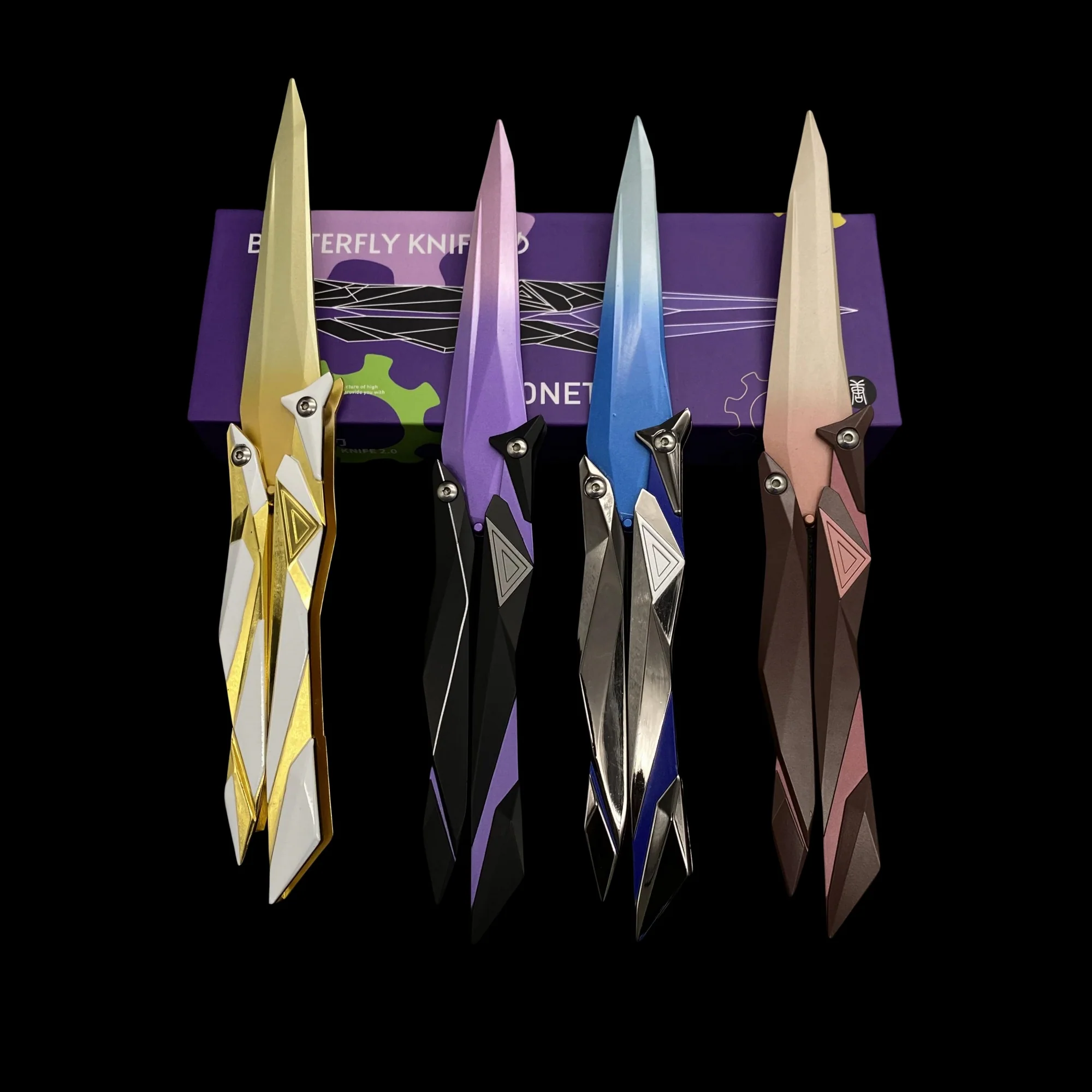 New Version High-Quality Singularity 2.0 Butterfly Knife IRL Game Balisong