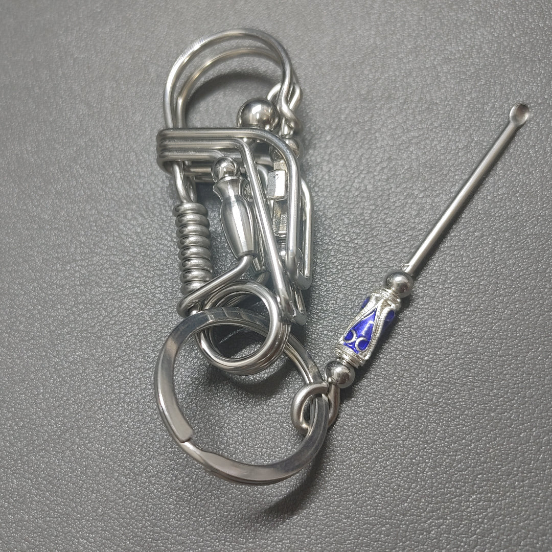 Cross handmade keychain