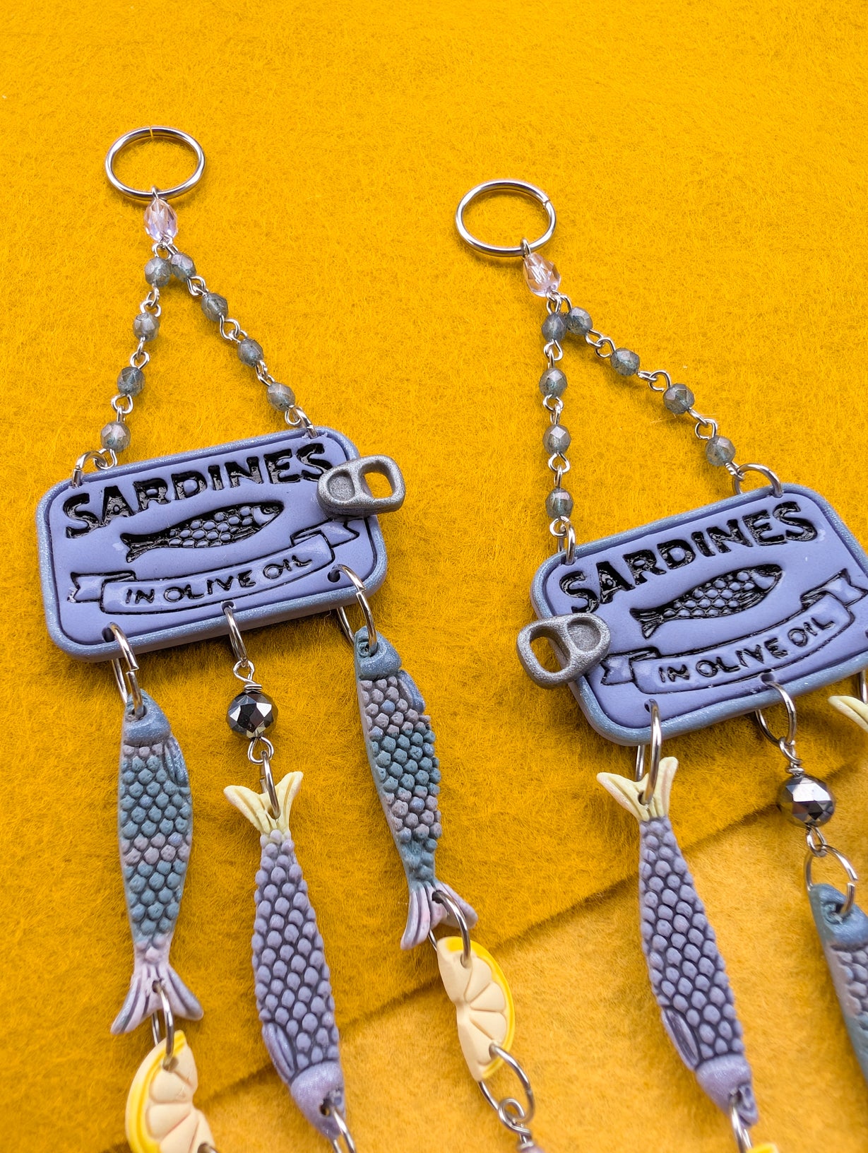 Wall Hanger - Sardine Tins