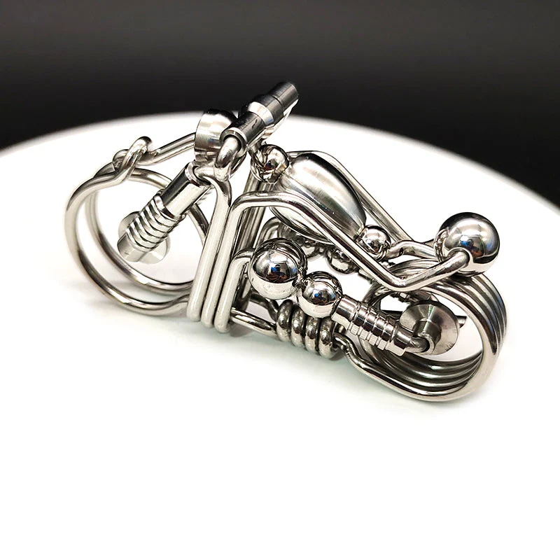 Handmade Motorcycle Keychain