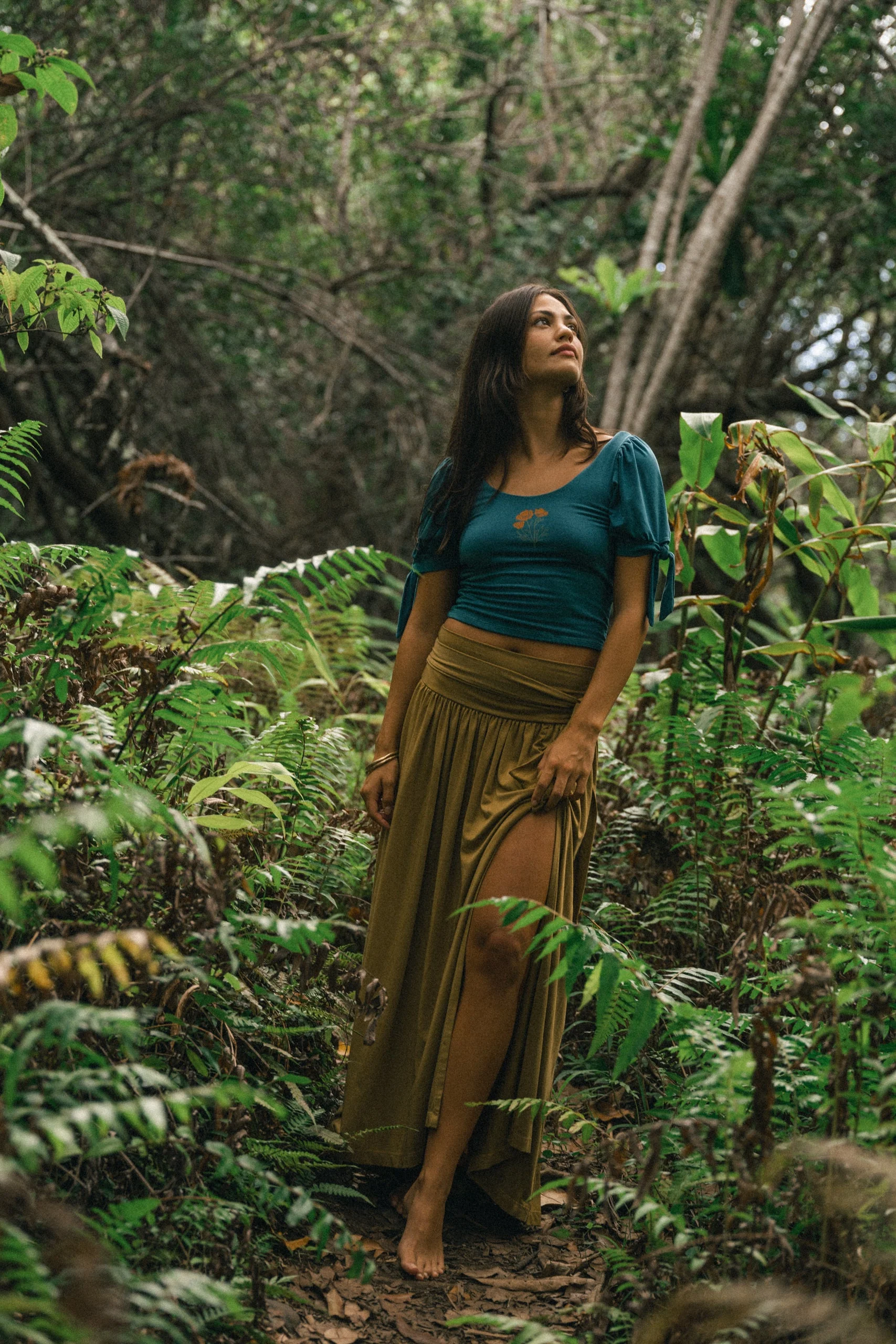 *Seconds* Poppyspell Peasant Top