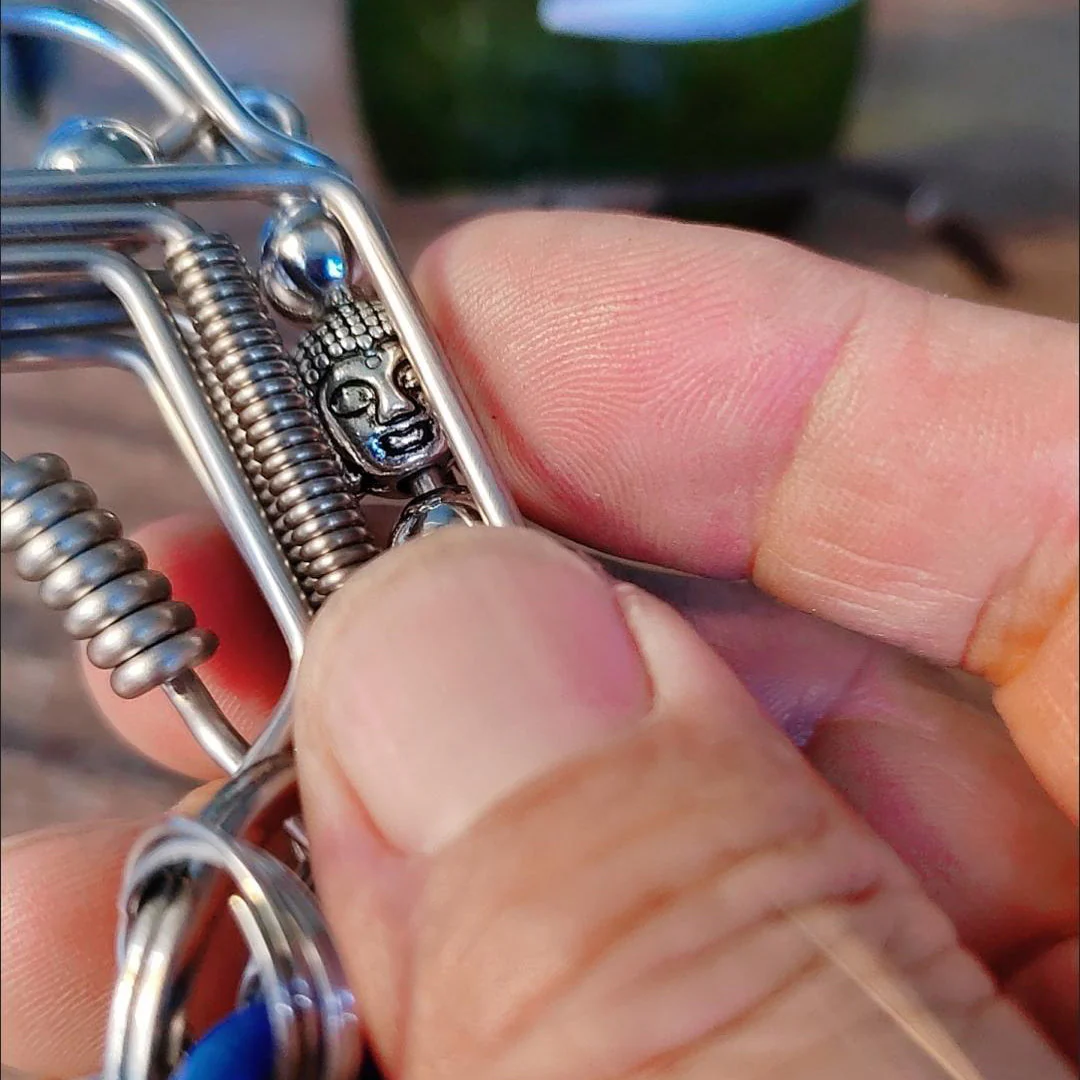 Special Buddha Head Keychain