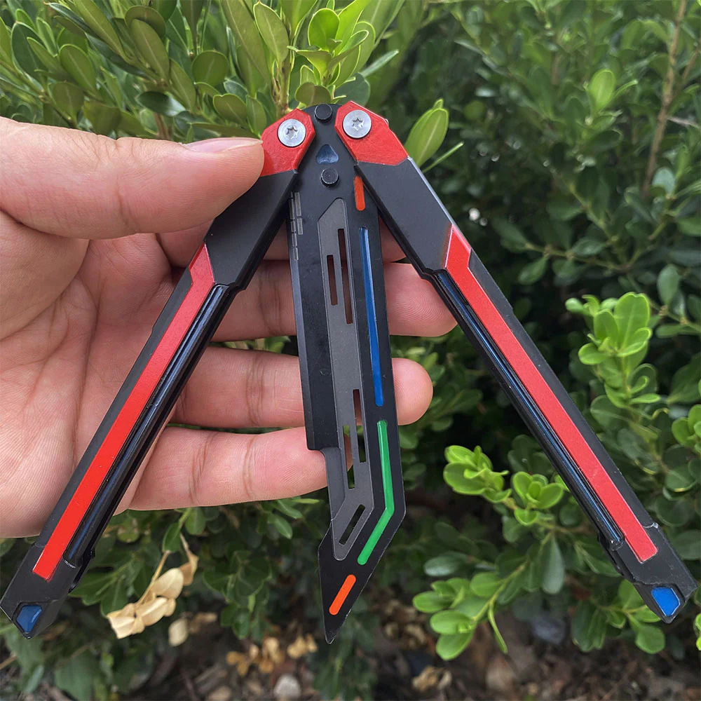 High-End RGX Balisong Trainer RGX Knife 2.0 CNC Aluminum Alloy Version