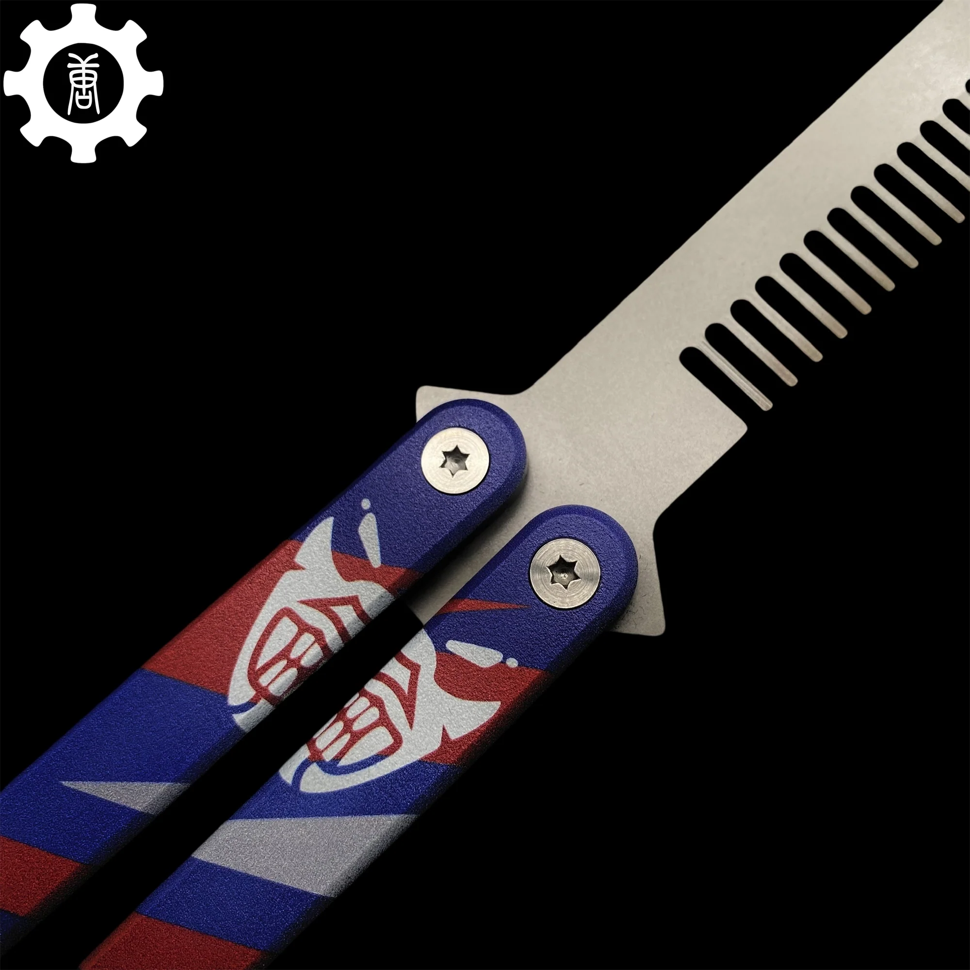 High-End CNC Yoru Comb Aluminum Alloy Handle Yoru Knife Balisong Trainer