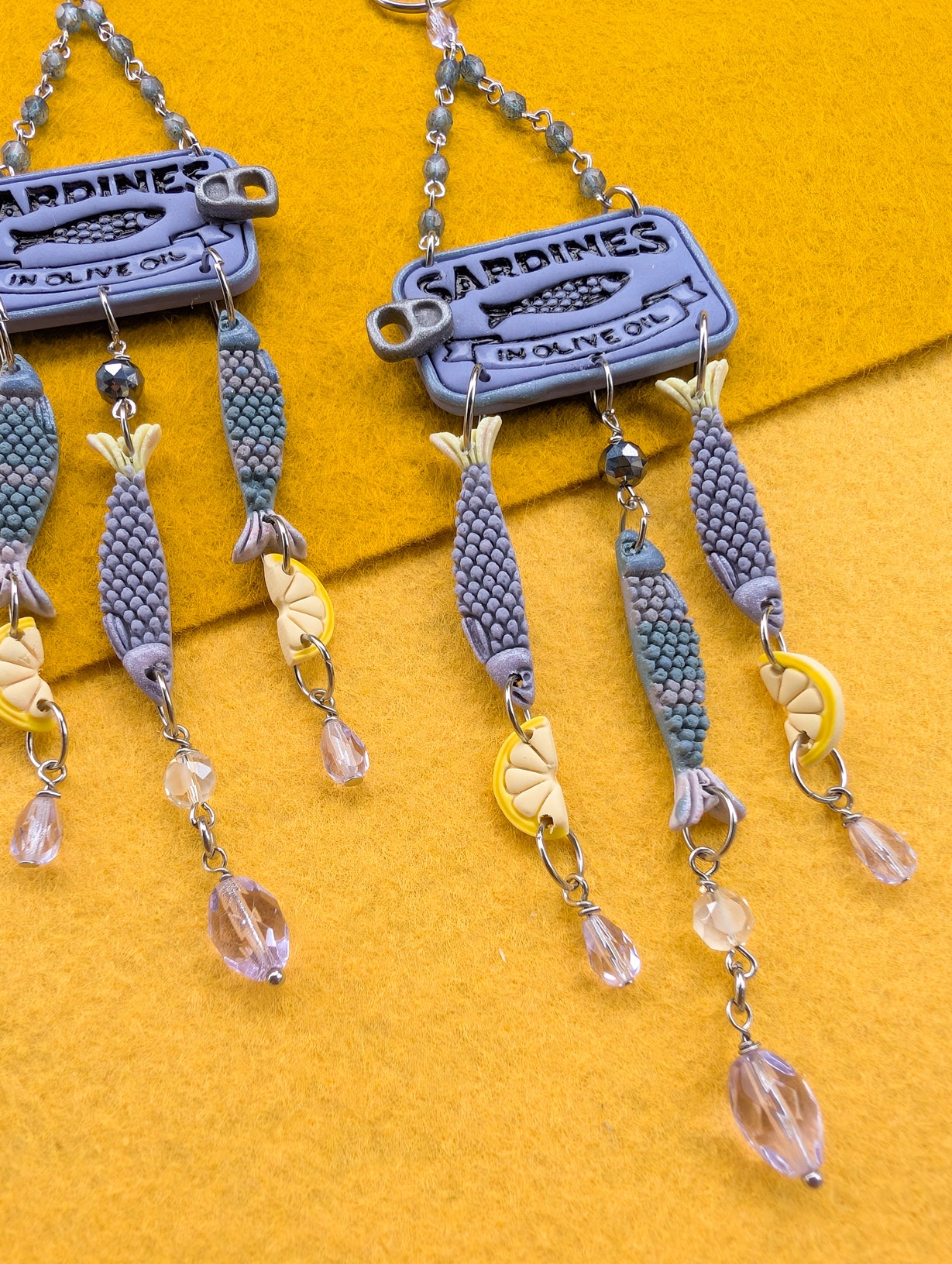 Wall Hanger - Sardine Tins