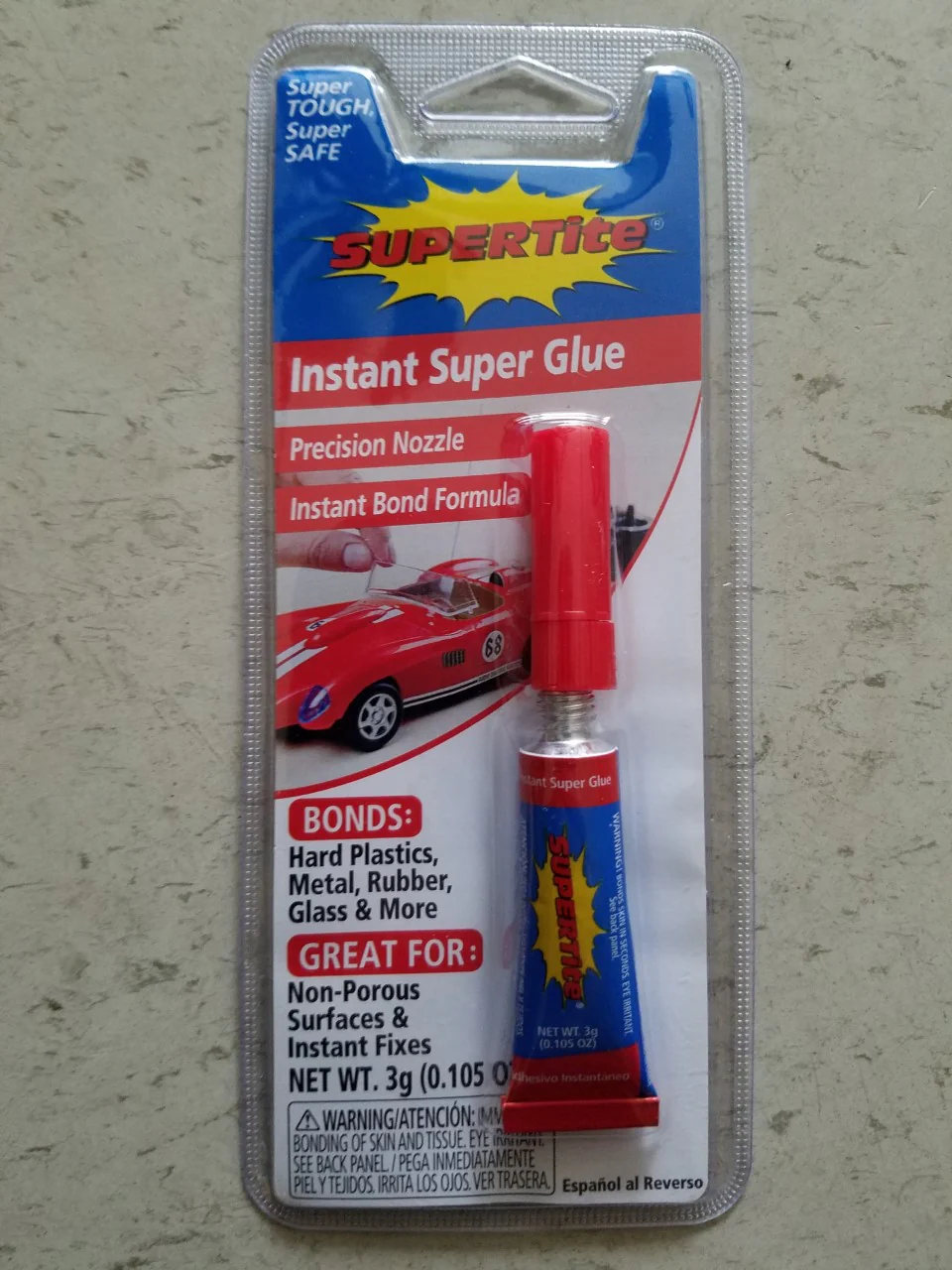 Ref-1000 Supertite Instant Super Glue- 3g (0.105oz) - Tube