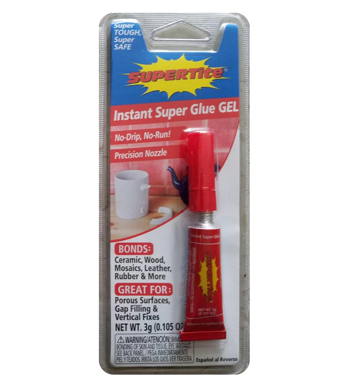 Ref-1008 Supertite Instant Super Glue -GEL- 3g (.105oz) Tube