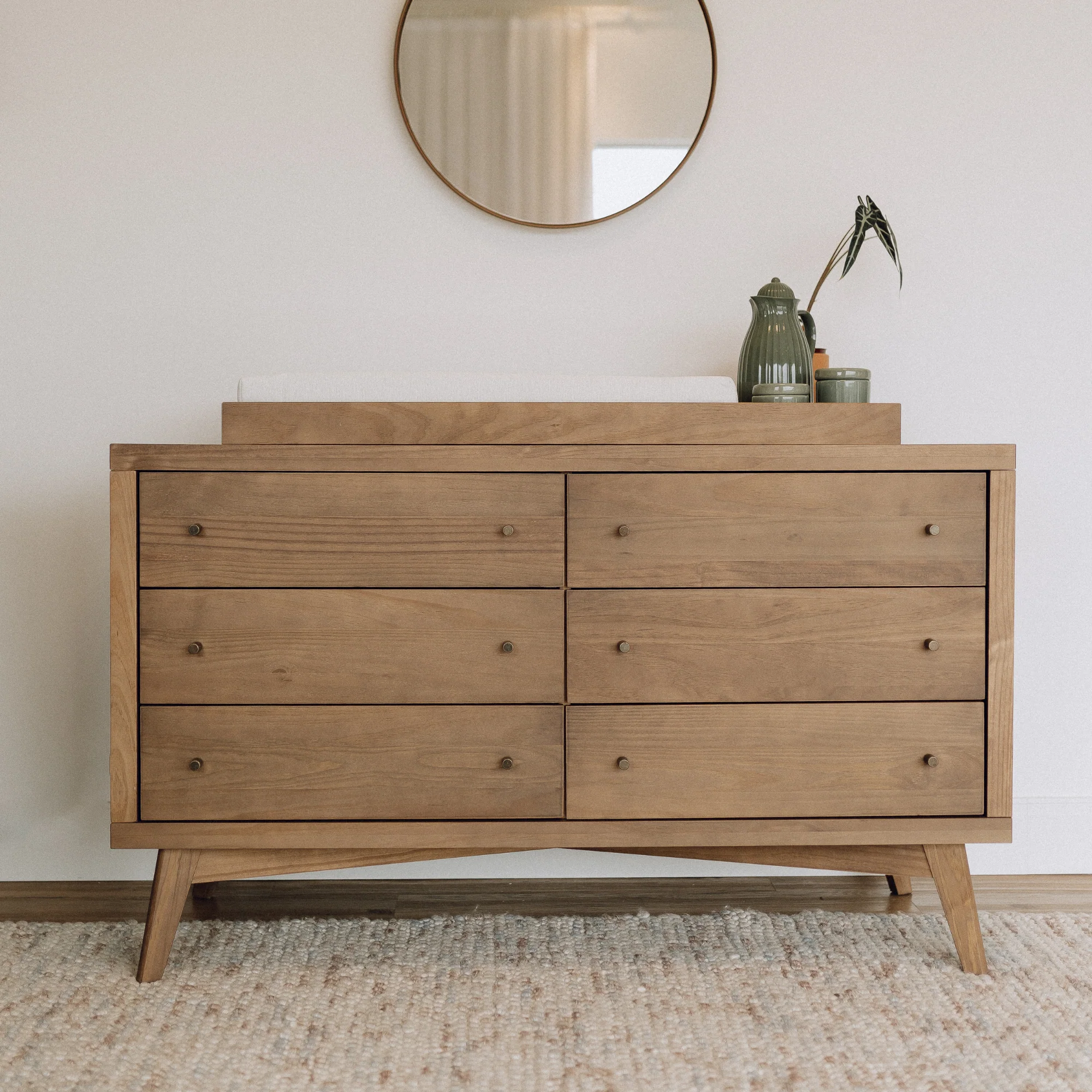 Noah Changing Tray in Walnut