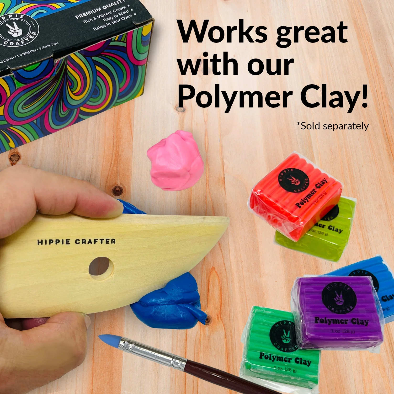 Clay Tools Set 45 Pieces
