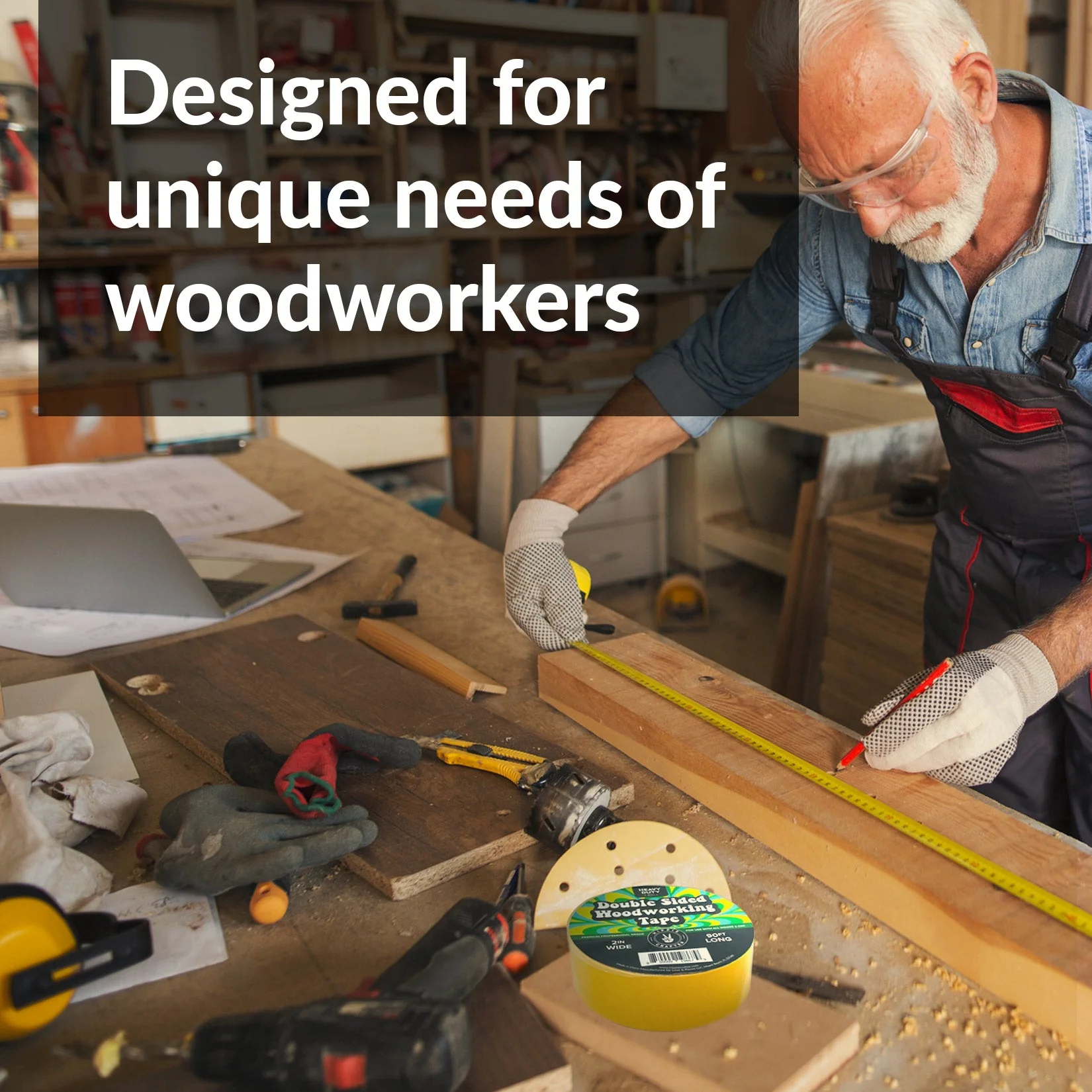 Double Sided Woodworking Tape 2