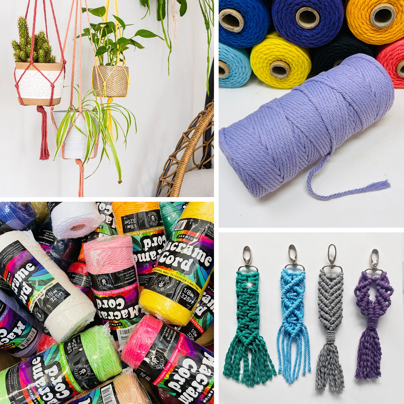 100% Cotton Macrame 3mm Cord
