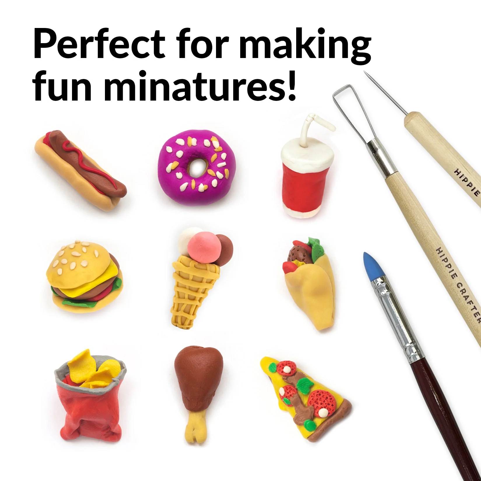 Clay Tools Set 45 Pieces