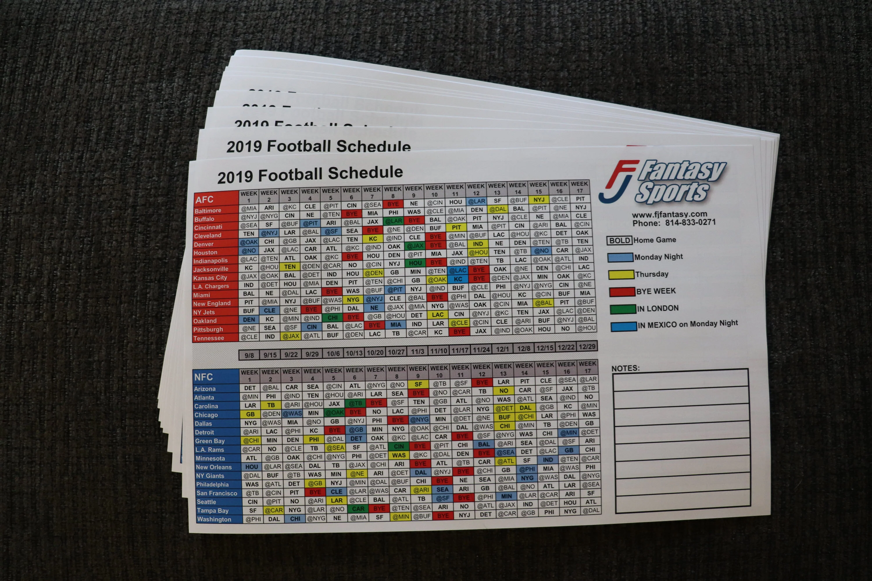 Fantasy Football: Draft Logs