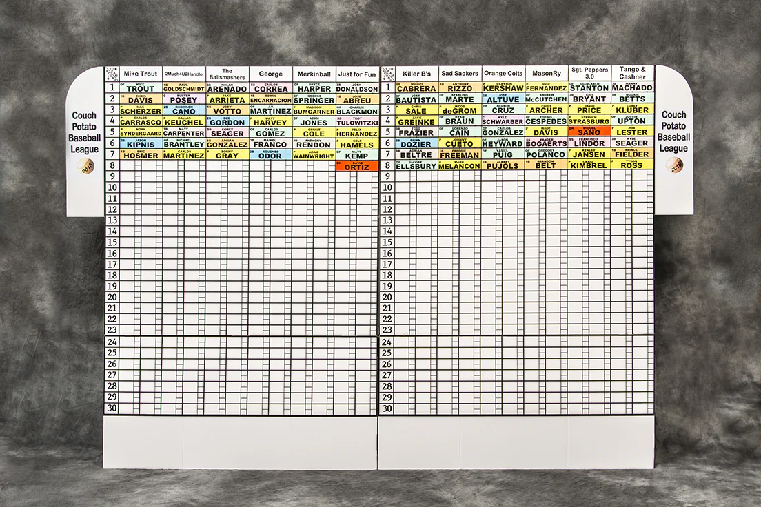Fantasy Football: Draft Board Extension Base