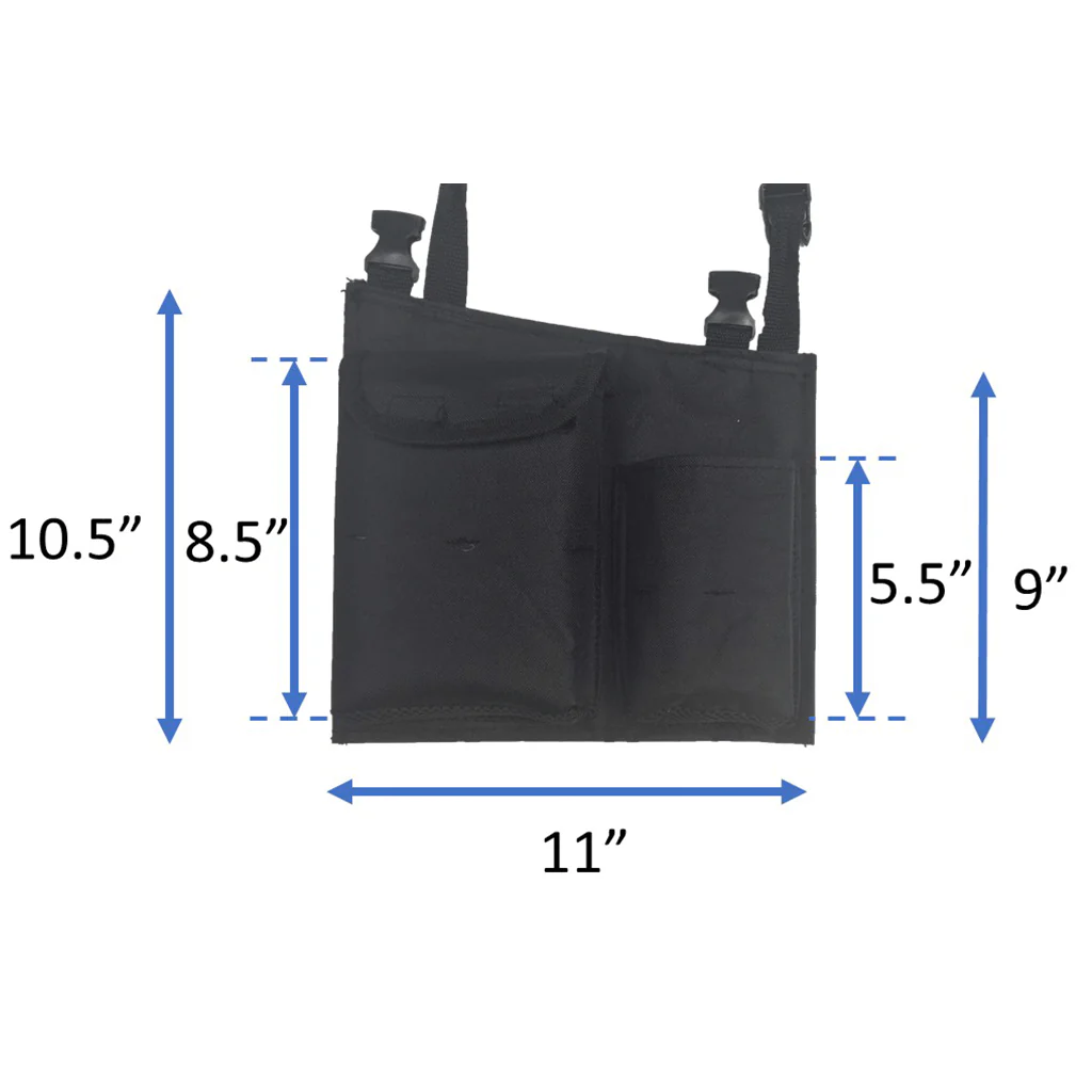 Elite and Guru Upgraded Cup Holder and Pocket for Camping Chair | Strongback Chair
