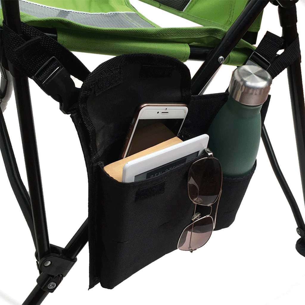 Elite and Guru Upgraded Cup Holder and Pocket for Camping Chair | Strongback Chair