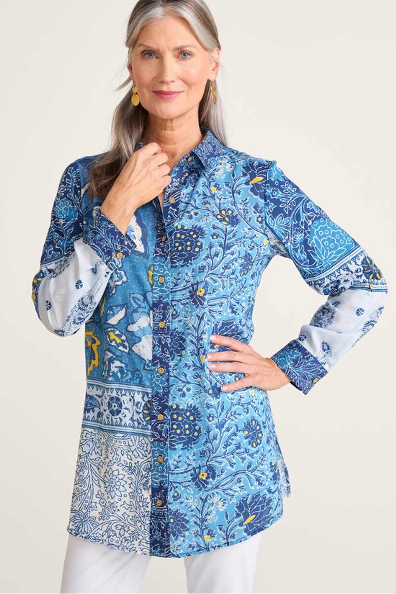 Linda Big Shirt - Soft Surroundings Outlet