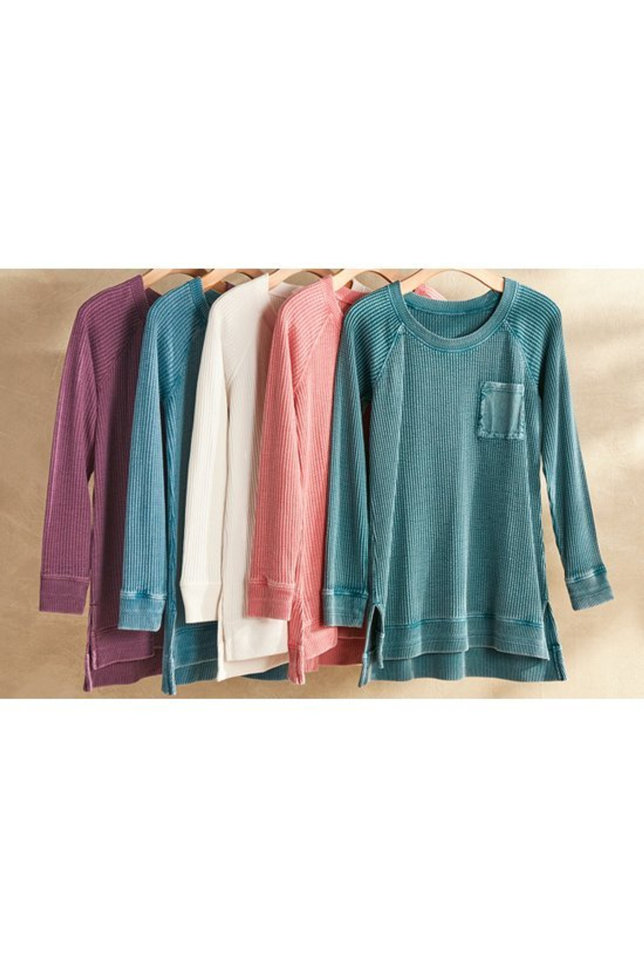 Autumn Waffle Tunic - Soft Surroundings Outlet