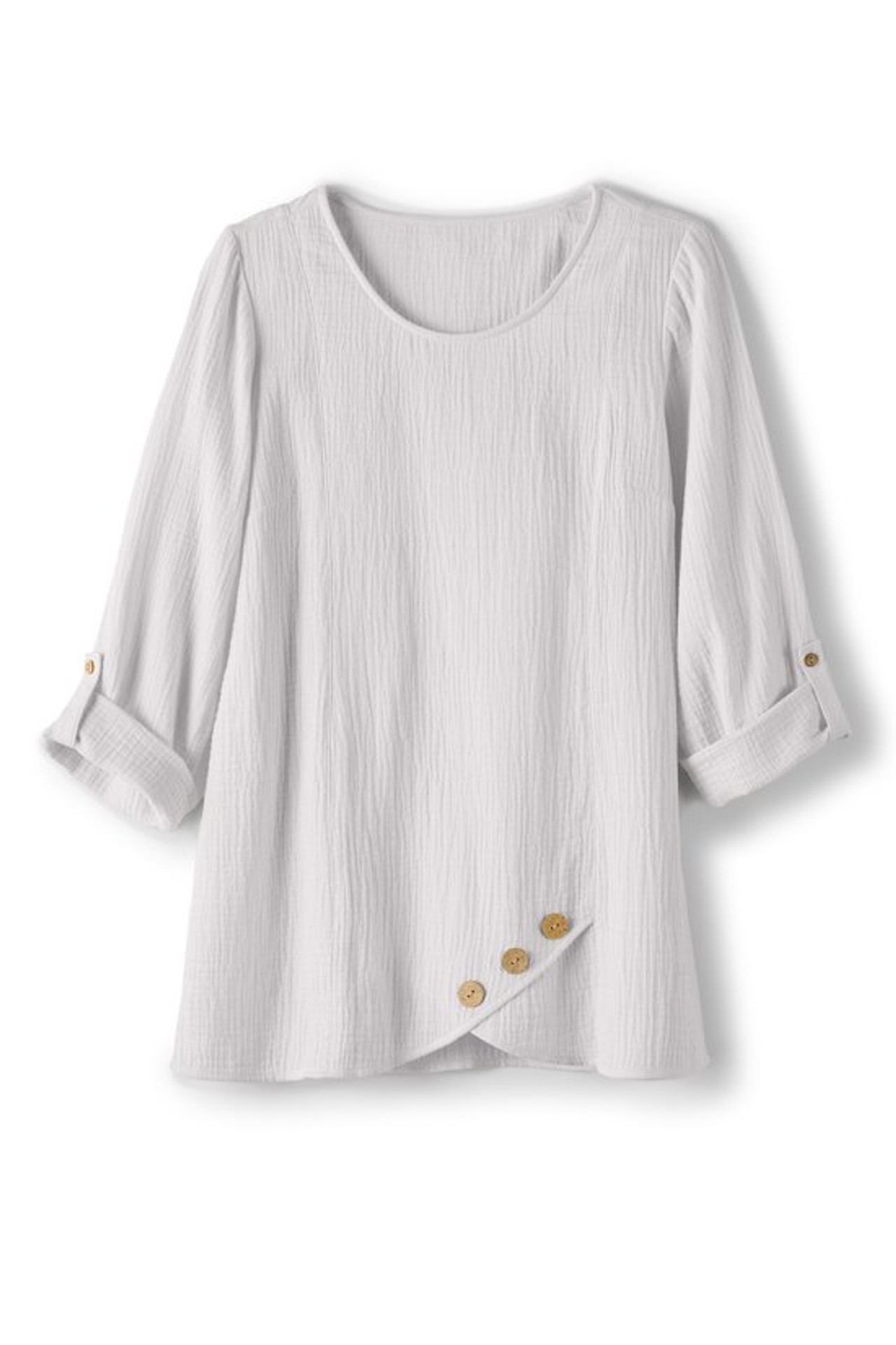 Zarina Gauze Tunic - Soft Surroundings Outlet