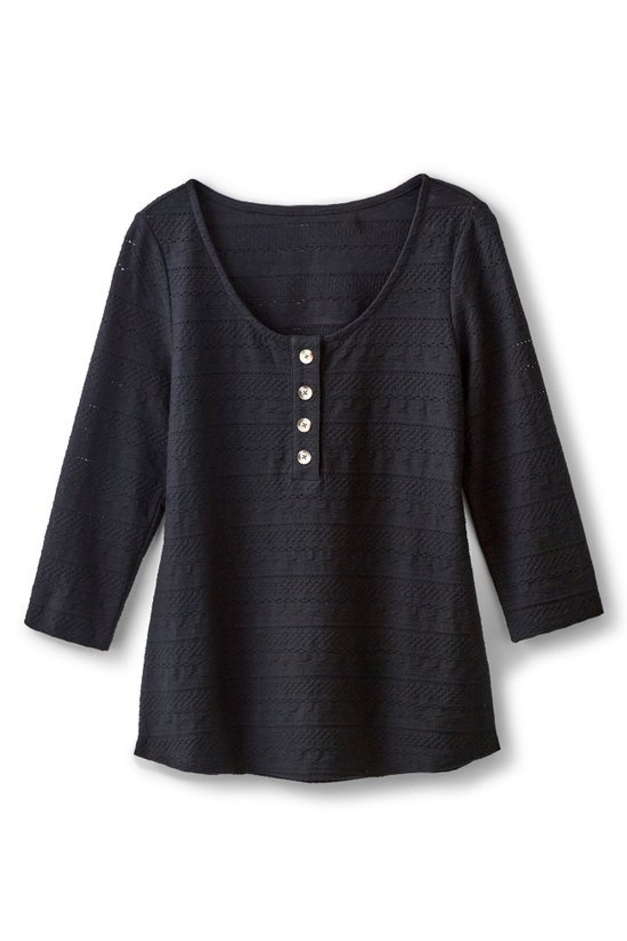 Jude Textured Top - Soft Surroundings Outlet