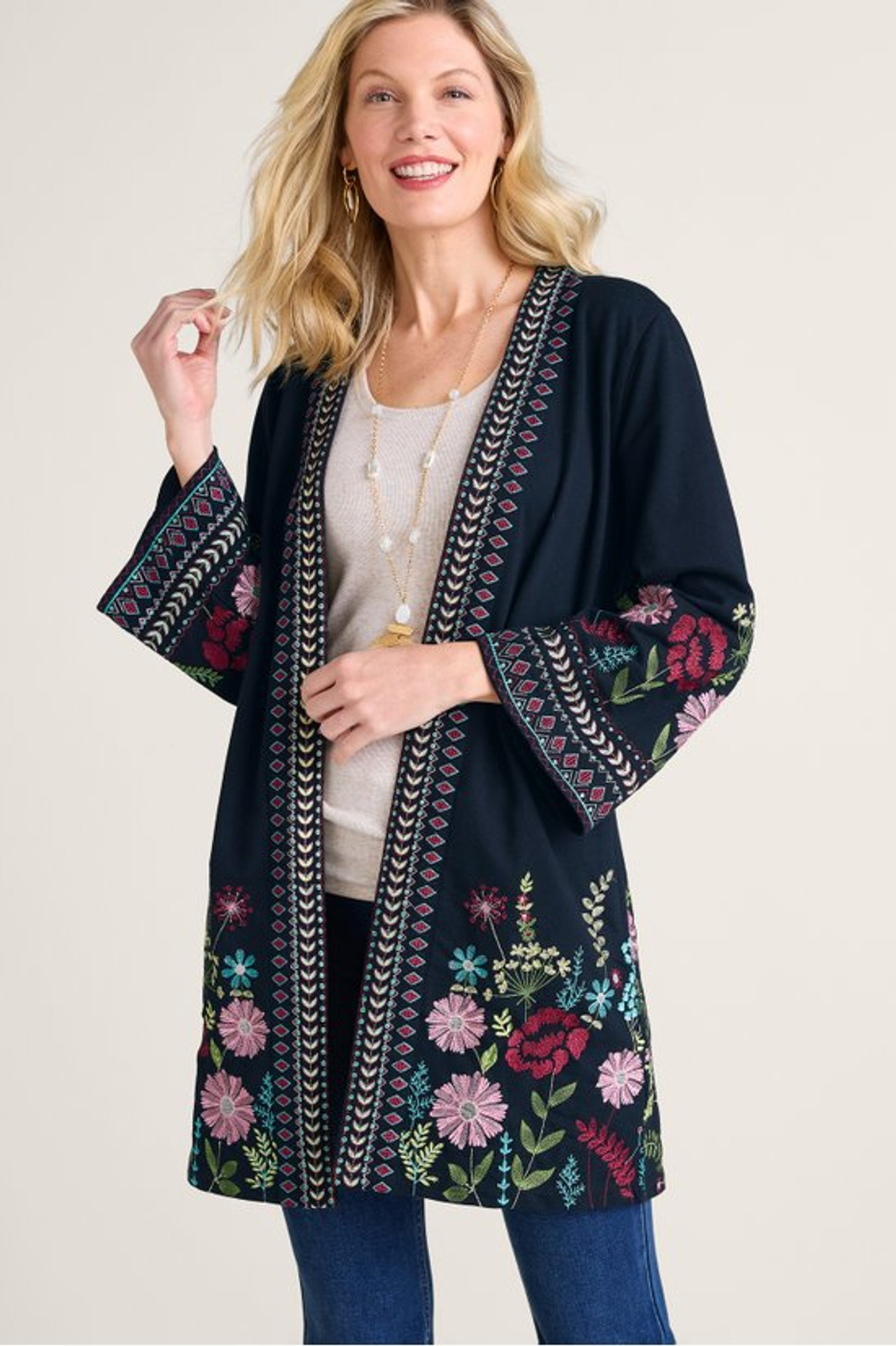 Franca French Terry Topper - Soft Surroundings Outlet