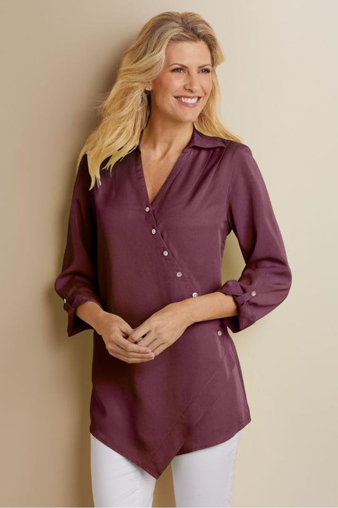 Washed TENCEL™ Tunic - Soft Surroundings Outlet